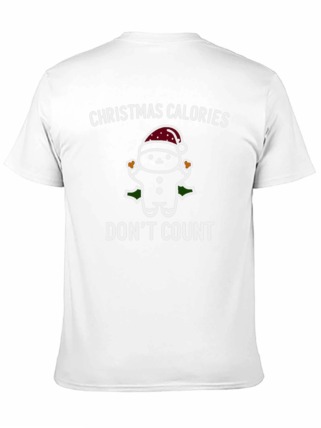 Christmas Calories Funny Graphic Tee
