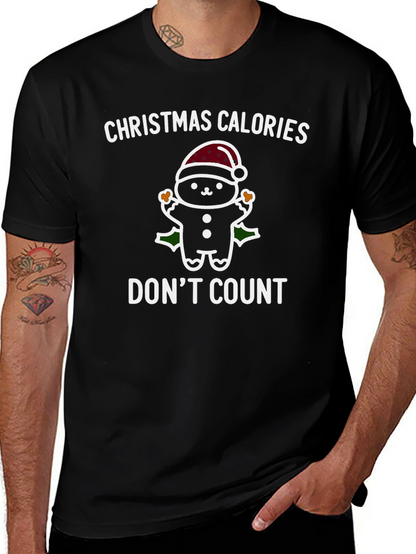 Christmas Calories Funny Graphic Tee