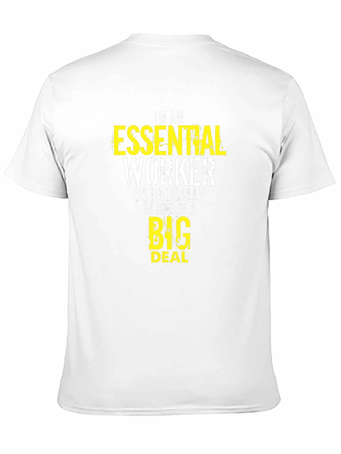 Essential Worker Graphic Tee - Black