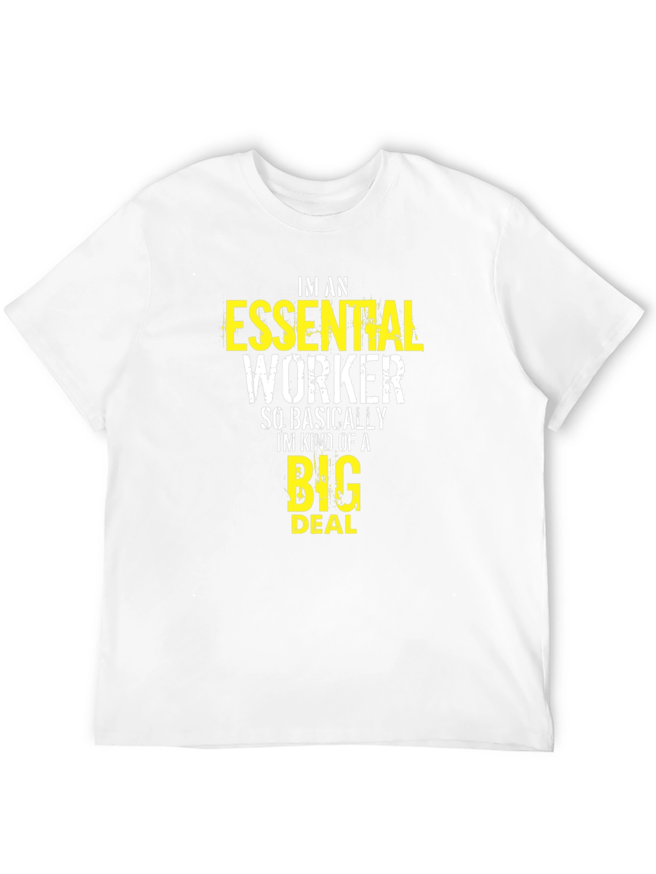 Essential Worker Graphic Tee - Black