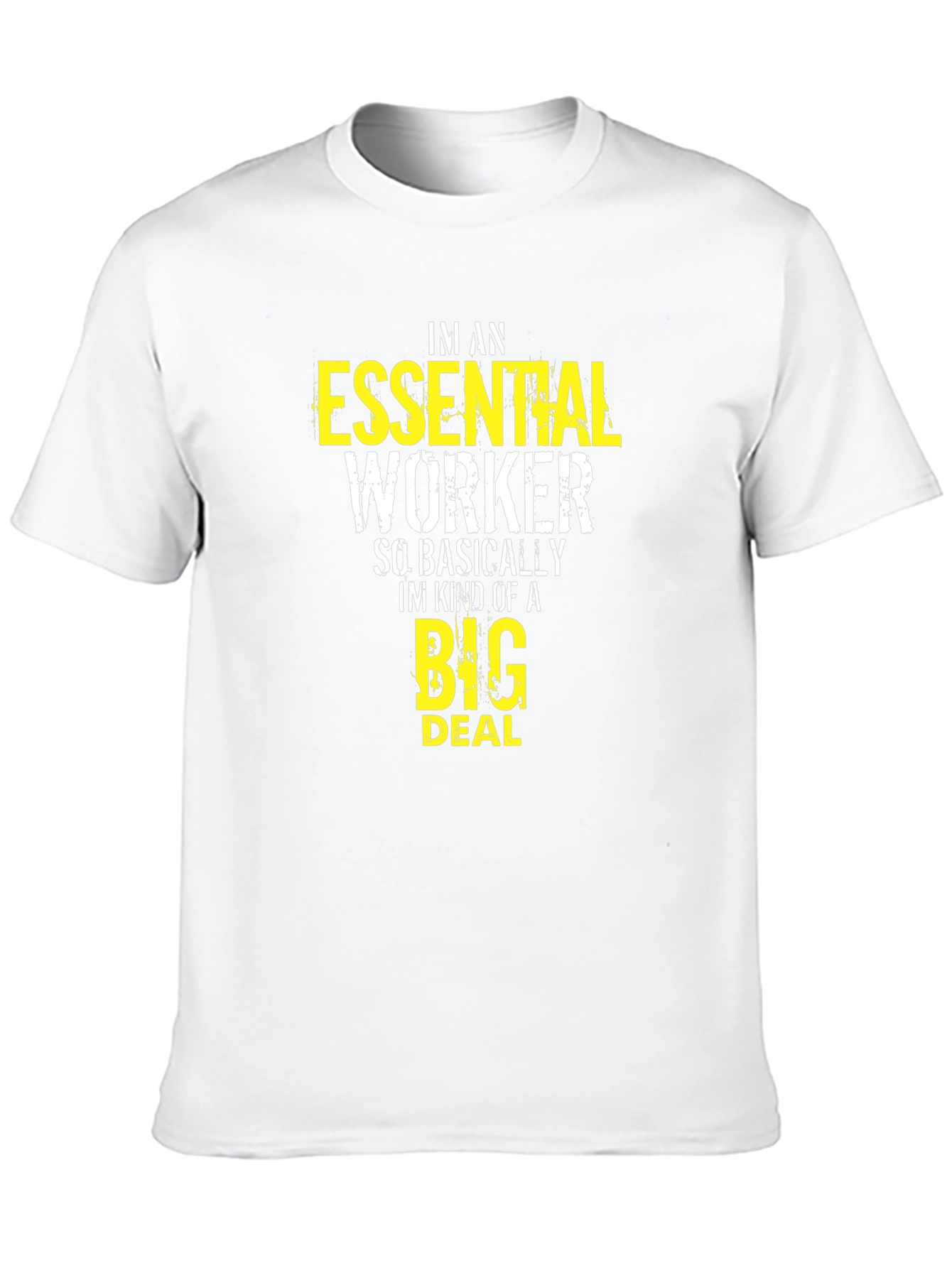 Essential Worker Graphic Tee - Black
