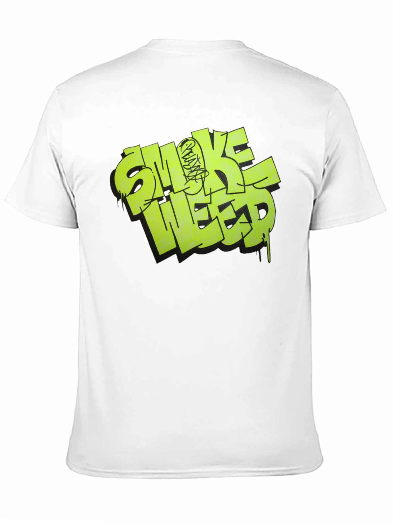 Smoke Weed Graphic Tee - Black T-Shirt