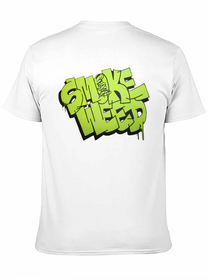 Smoke Weed Graphic Tee - Black T-Shirt