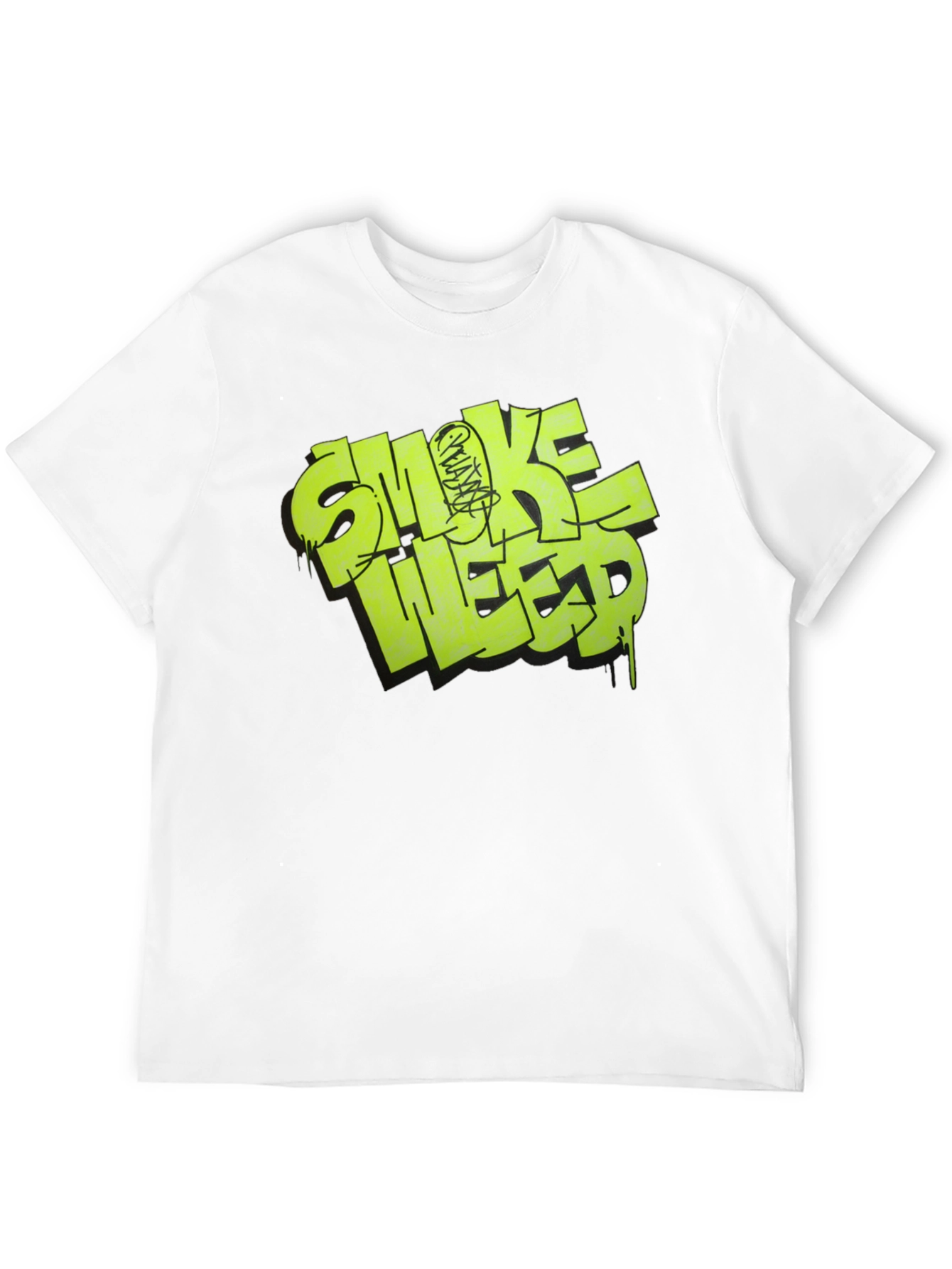 Smoke Weed Graphic Tee - Black T-Shirt