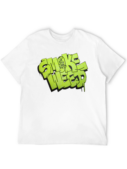 Smoke Weed Graphic Tee - Black T-Shirt