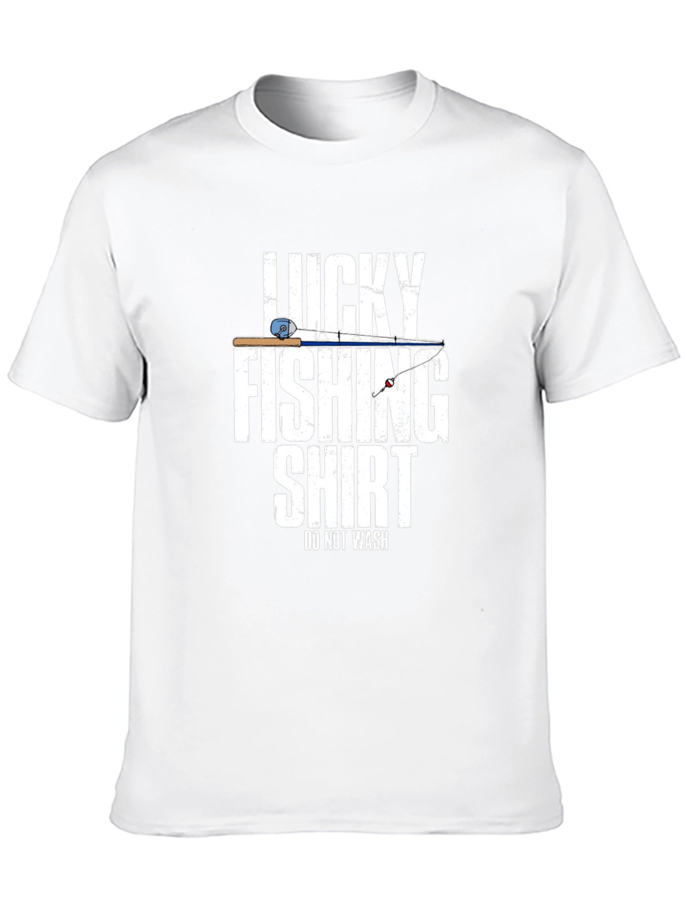 Lucky Fishing Shirt - Funny Fisherman T-Shirt