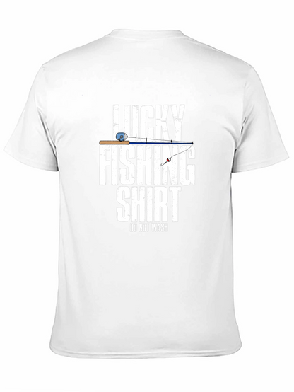 Lucky Fishing Shirt - Funny Fisherman T-Shirt