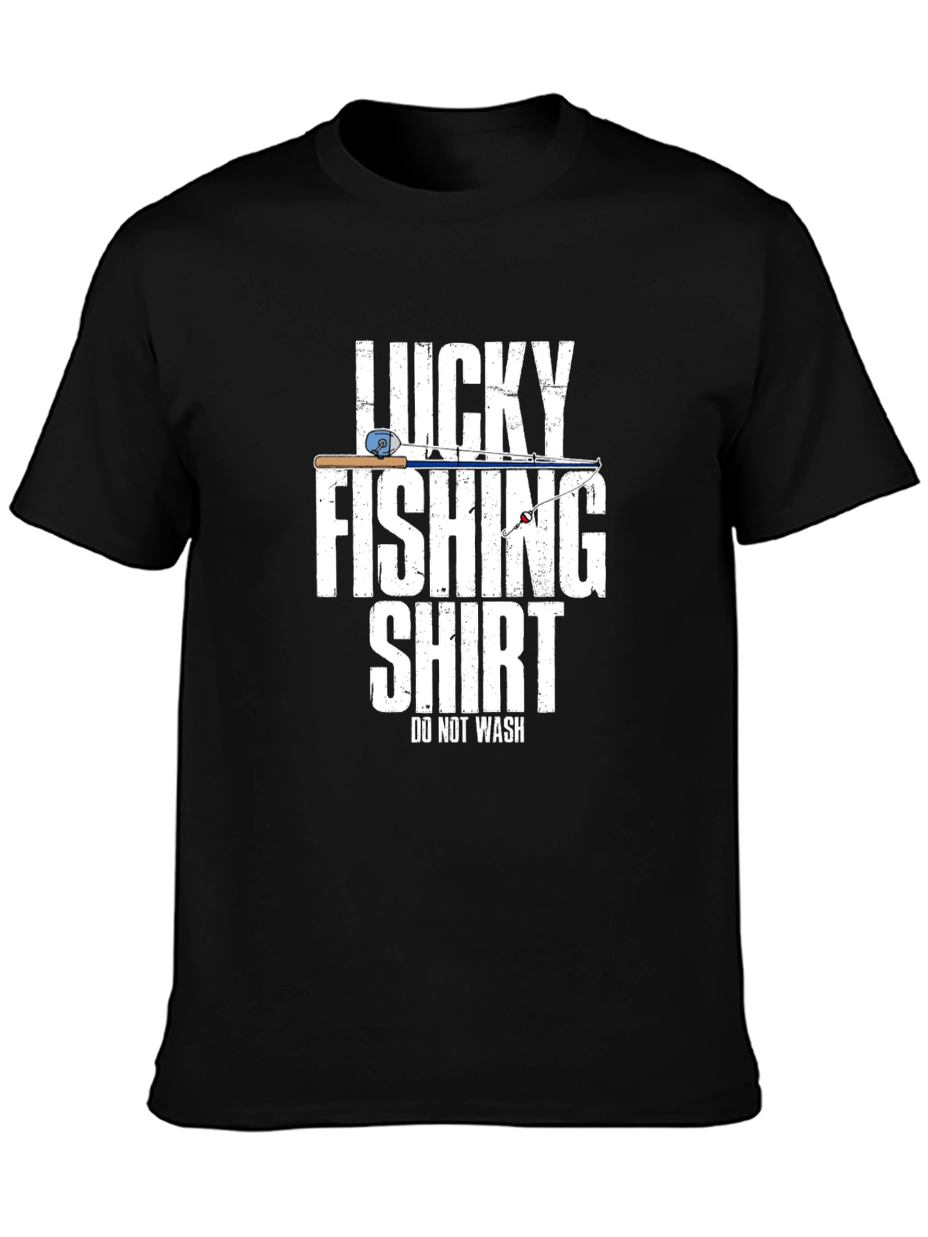 Lucky Fishing Shirt - Funny Fisherman T-Shirt