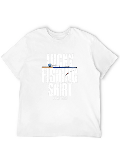 Lucky Fishing Shirt - Funny Fisherman T-Shirt