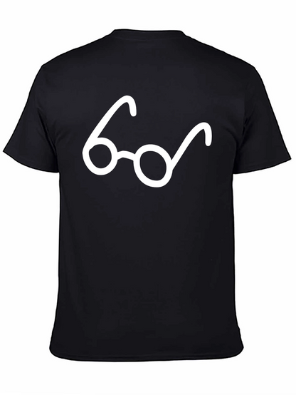 Geek Chic Glasses Graphic Tee - Classic Style