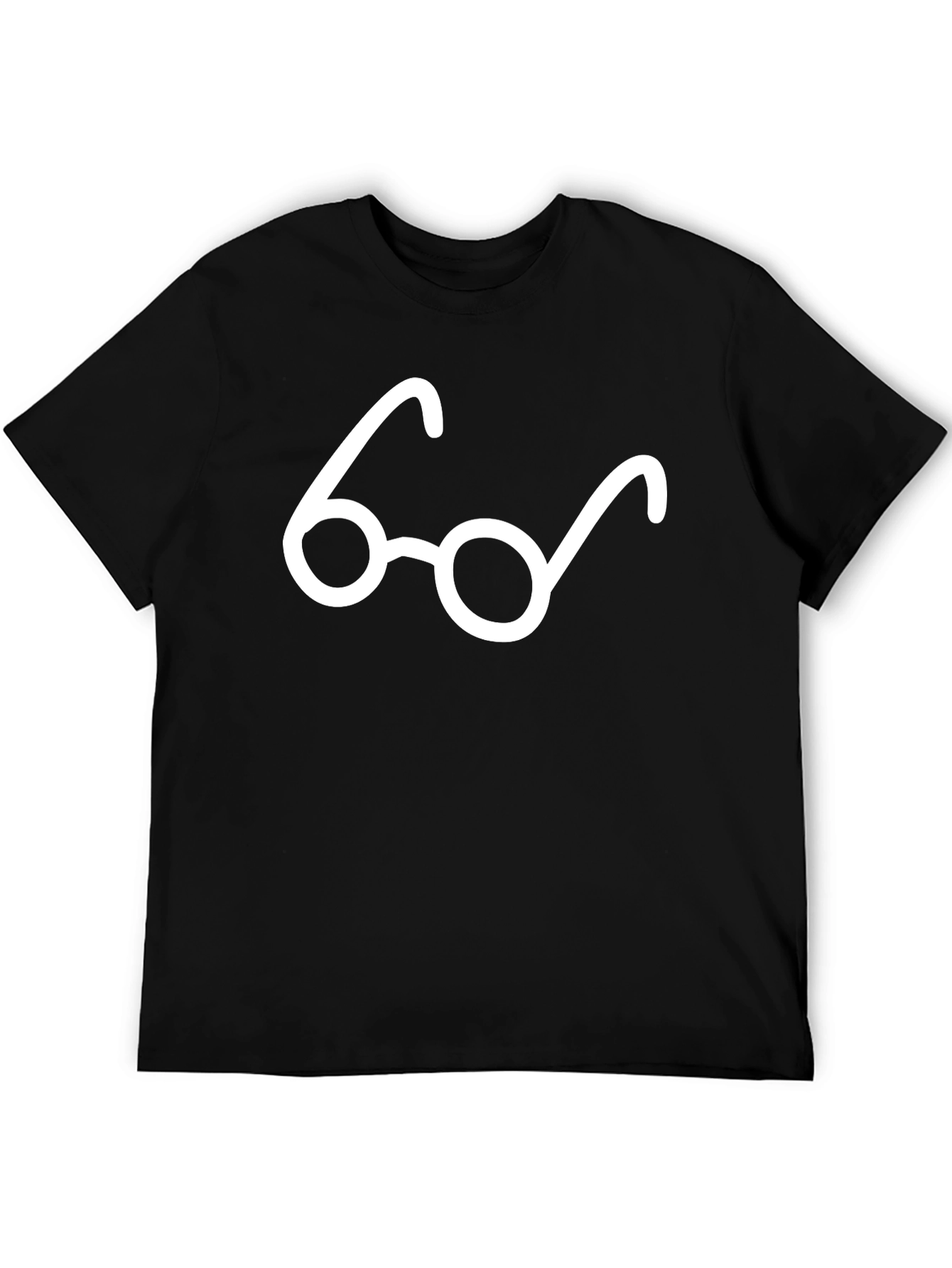 Geek Chic Glasses Graphic Tee - Classic Style