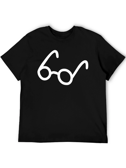 Geek Chic Glasses Graphic Tee - Classic Style