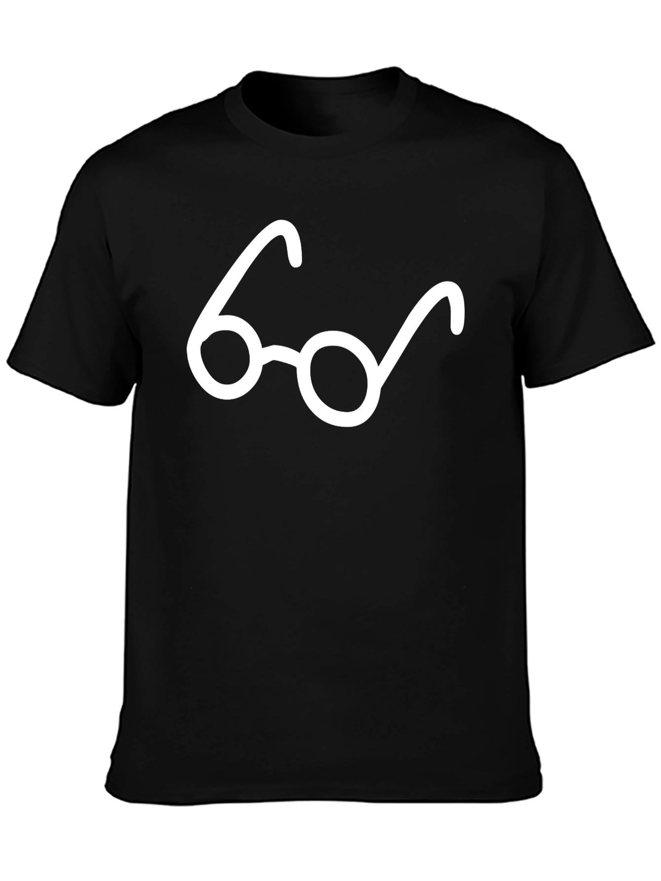Geek Chic Glasses Graphic Tee - Classic Style