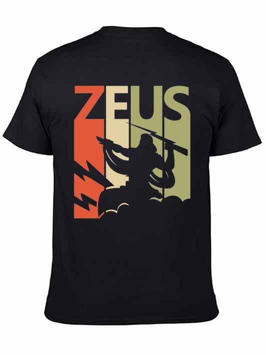Zeus Graphic T-Shirt - God of Thunder Design
