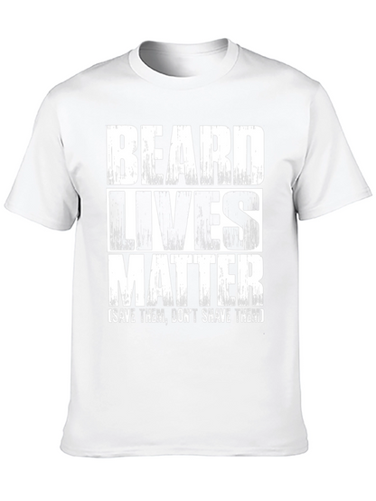 Beard Lives Matter Graphic T-Shirt