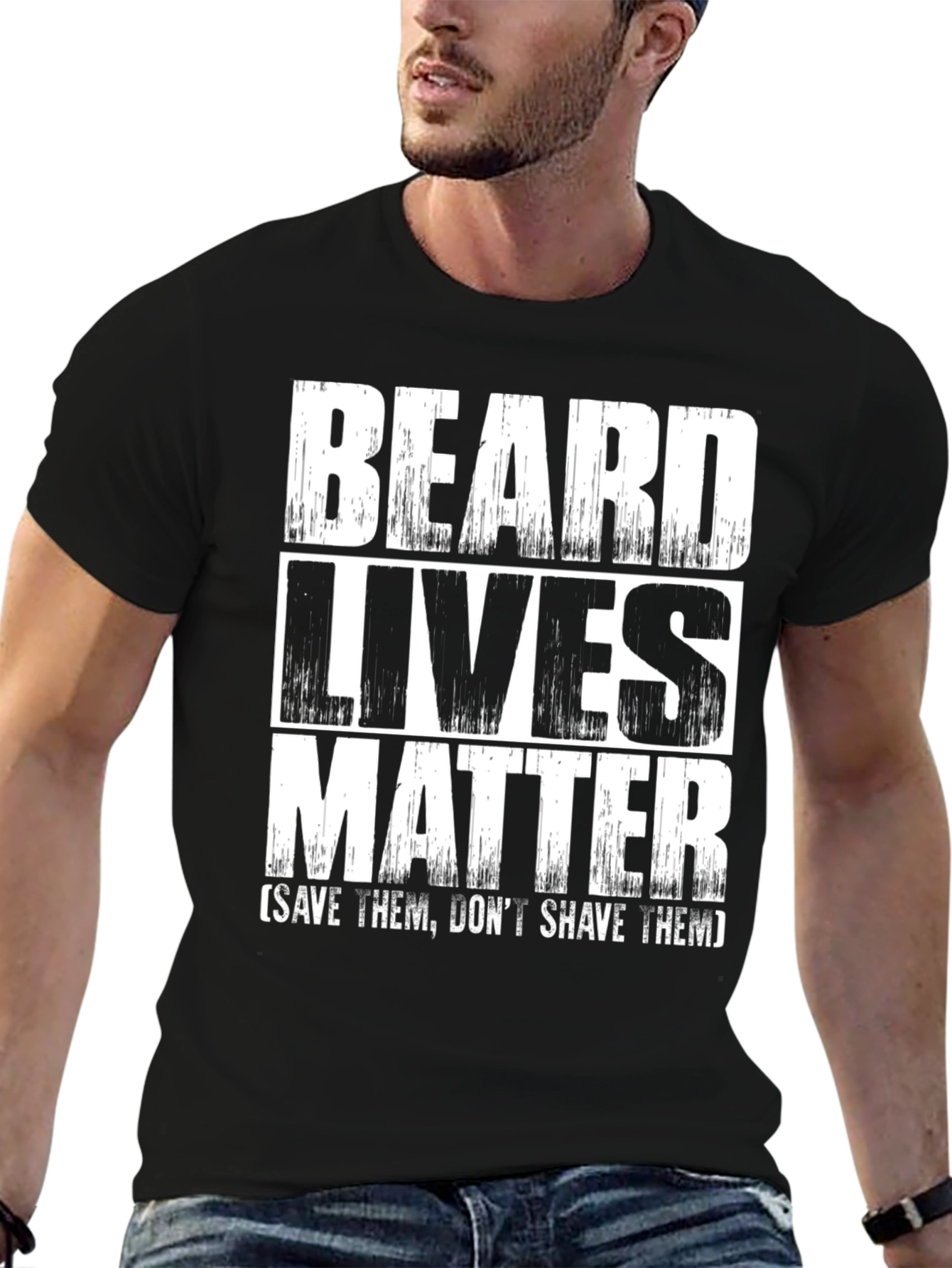 Beard Lives Matter Graphic T-Shirt