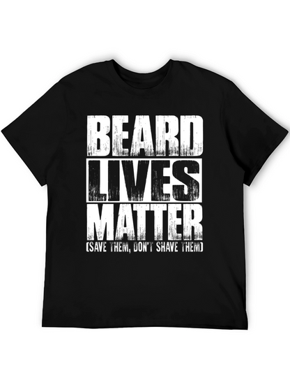 Beard Lives Matter Graphic T-Shirt