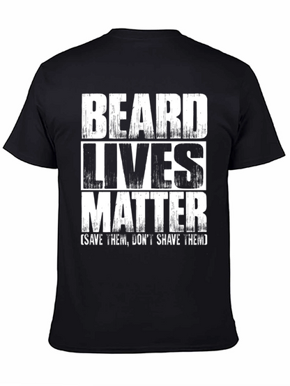 Beard Lives Matter Graphic T-Shirt