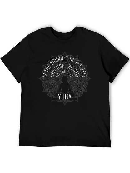 Yoga Journey T-Shirt - Black