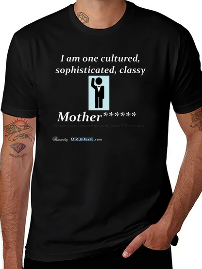 Cultured Mother T-Shirt - Sophisticated & Classy Tee