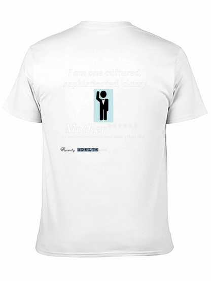 Cultured Mother T-Shirt - Sophisticated & Classy Tee