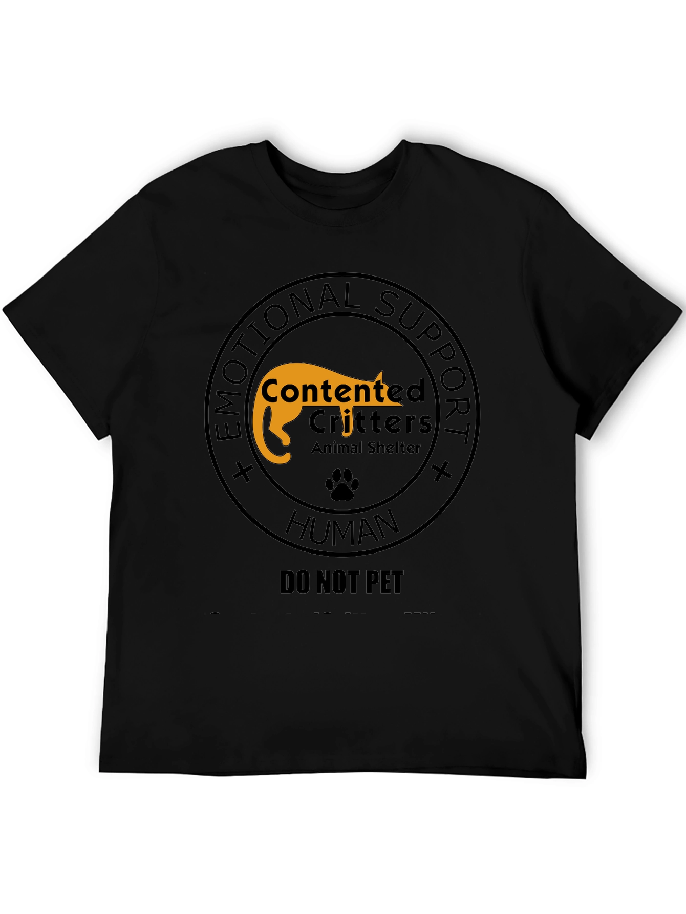 Emotional Support Human - Do Not Pet T-Shirt