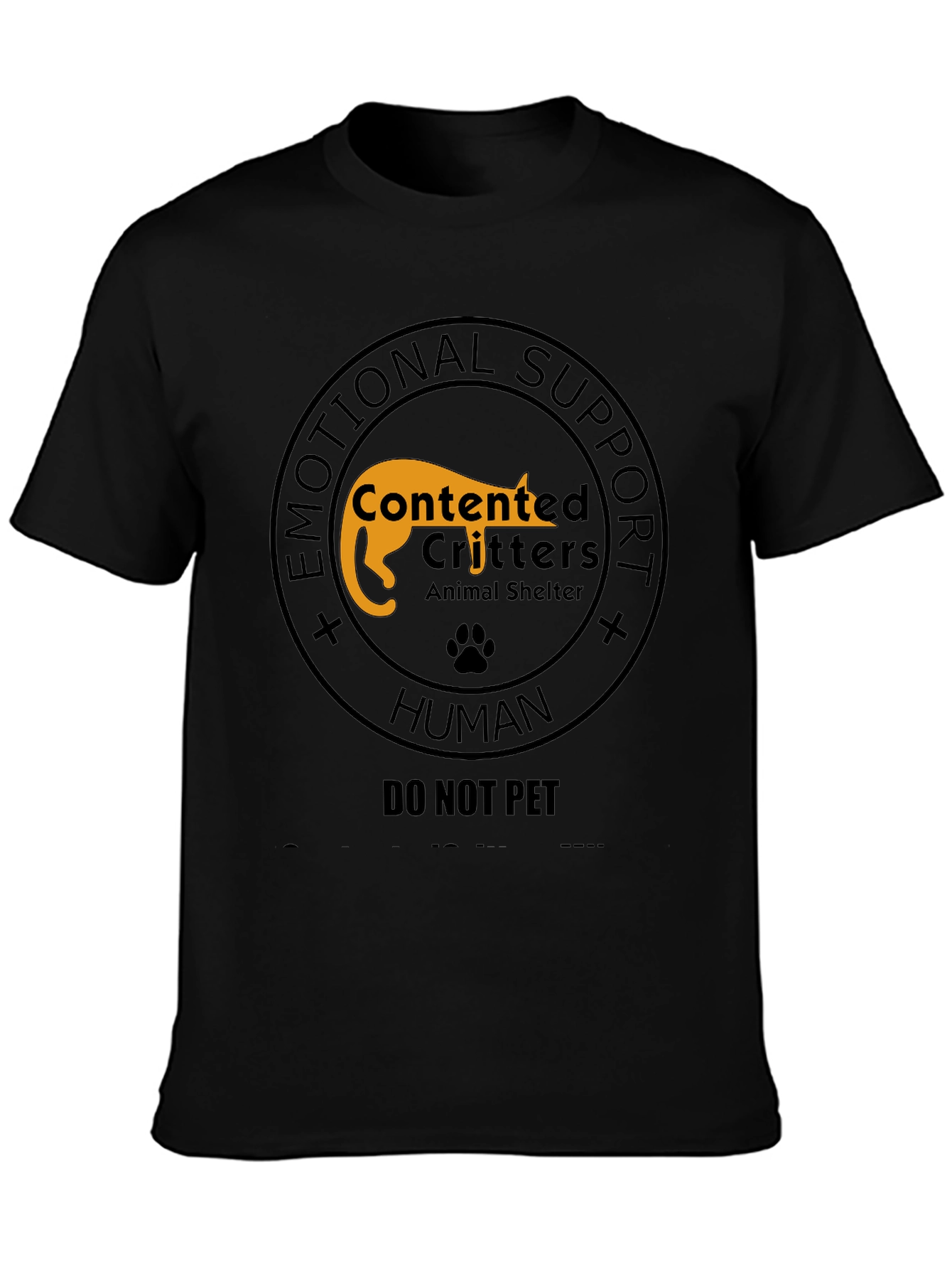 Emotional Support Human - Do Not Pet T-Shirt