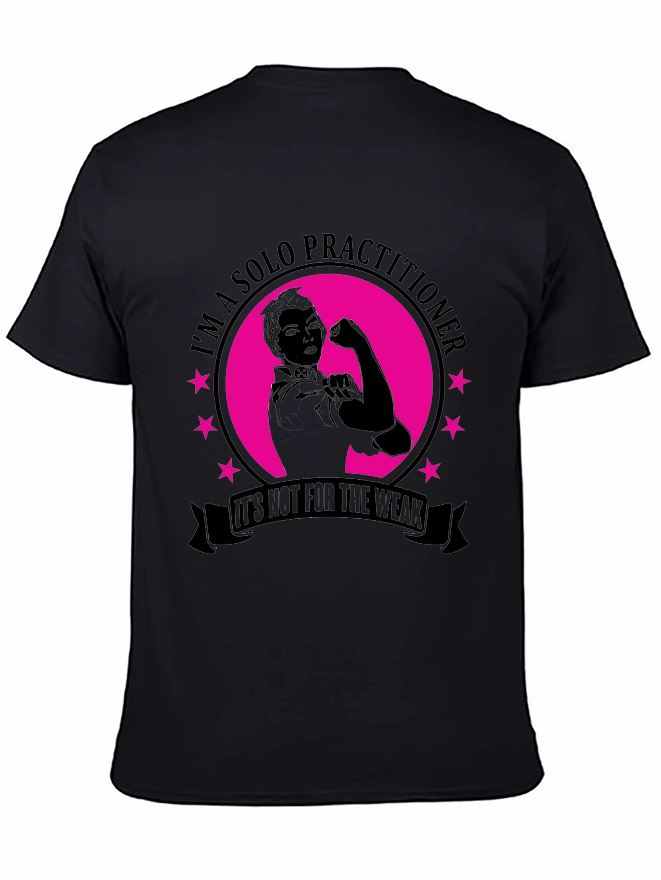 Solo Practitioner Strong Woman Graphic Tee