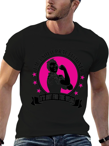Solo Practitioner Strong Woman Graphic Tee