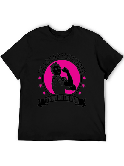 Solo Practitioner Strong Woman Graphic Tee