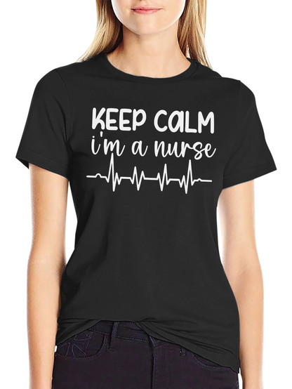 Keep Calm Nurse T-Shirt: Comfort & Style