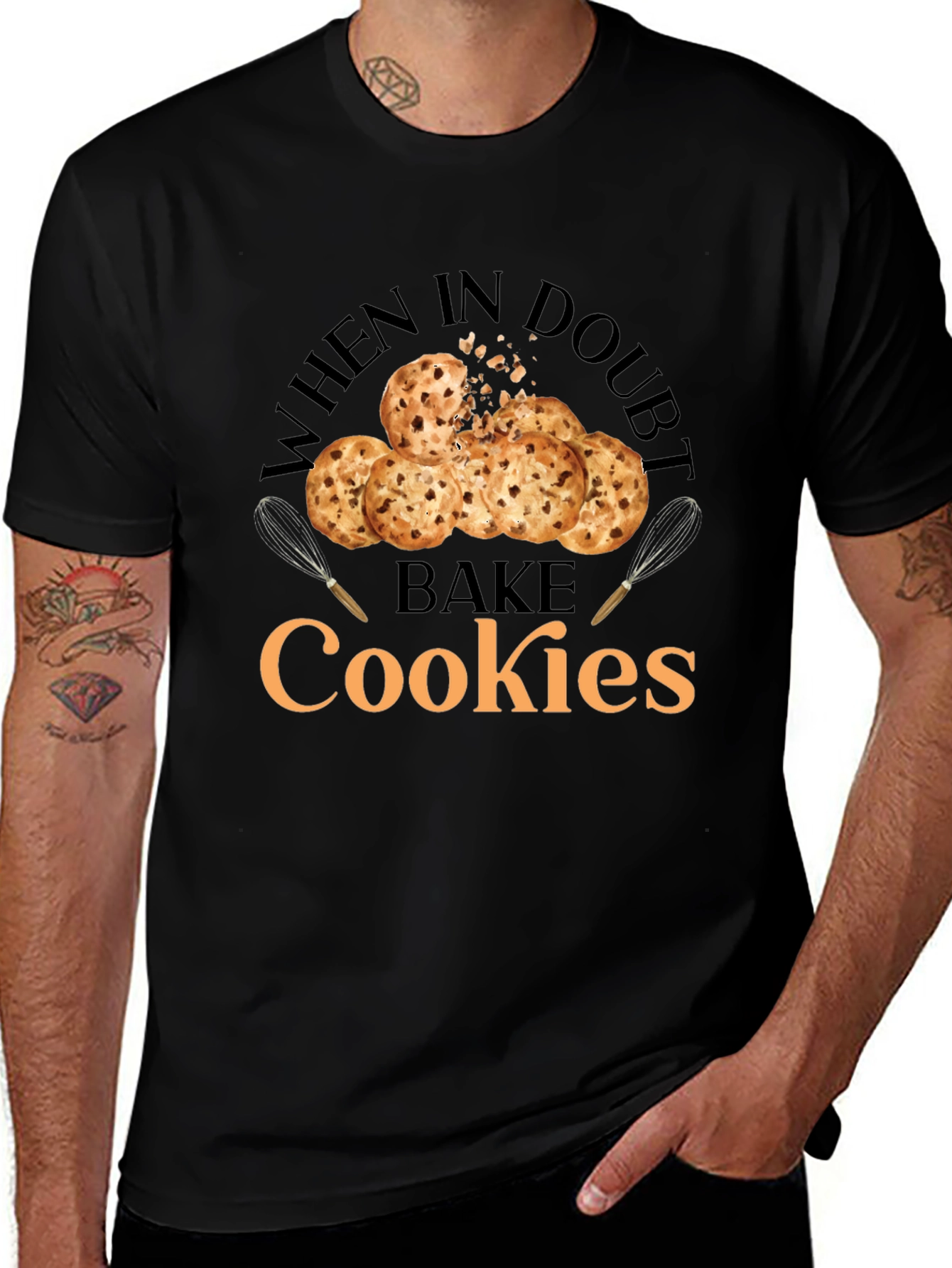 When in Doubt Bake Cookies T-Shirt