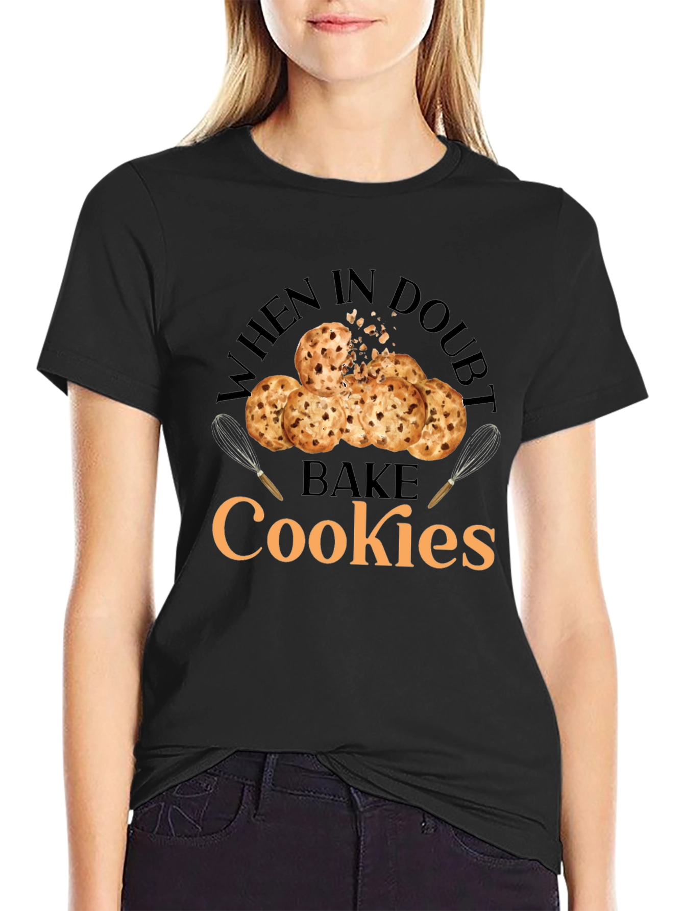 When in Doubt Bake Cookies T-Shirt