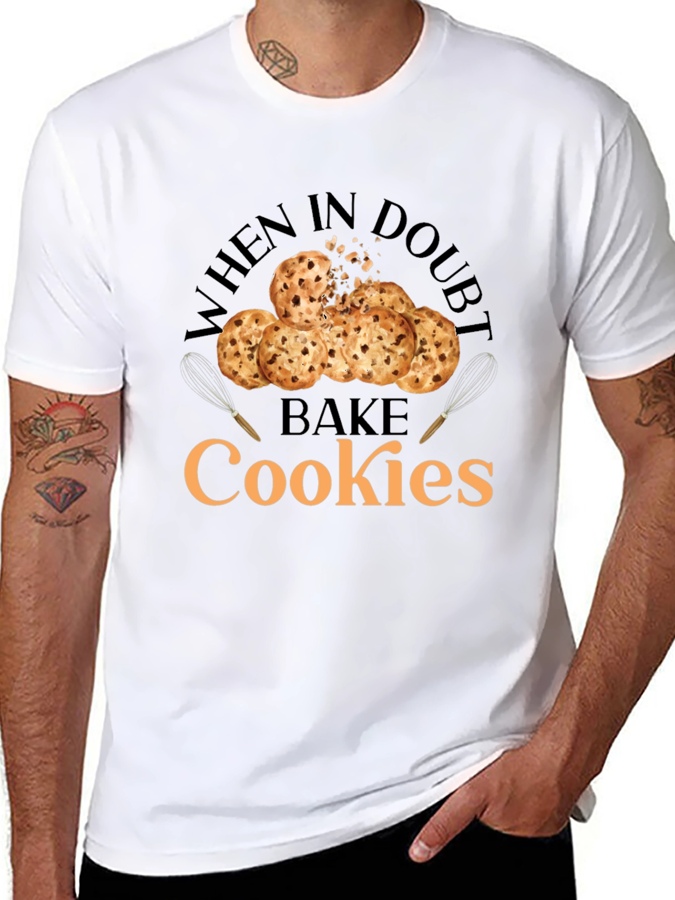 When in Doubt Bake Cookies T-Shirt