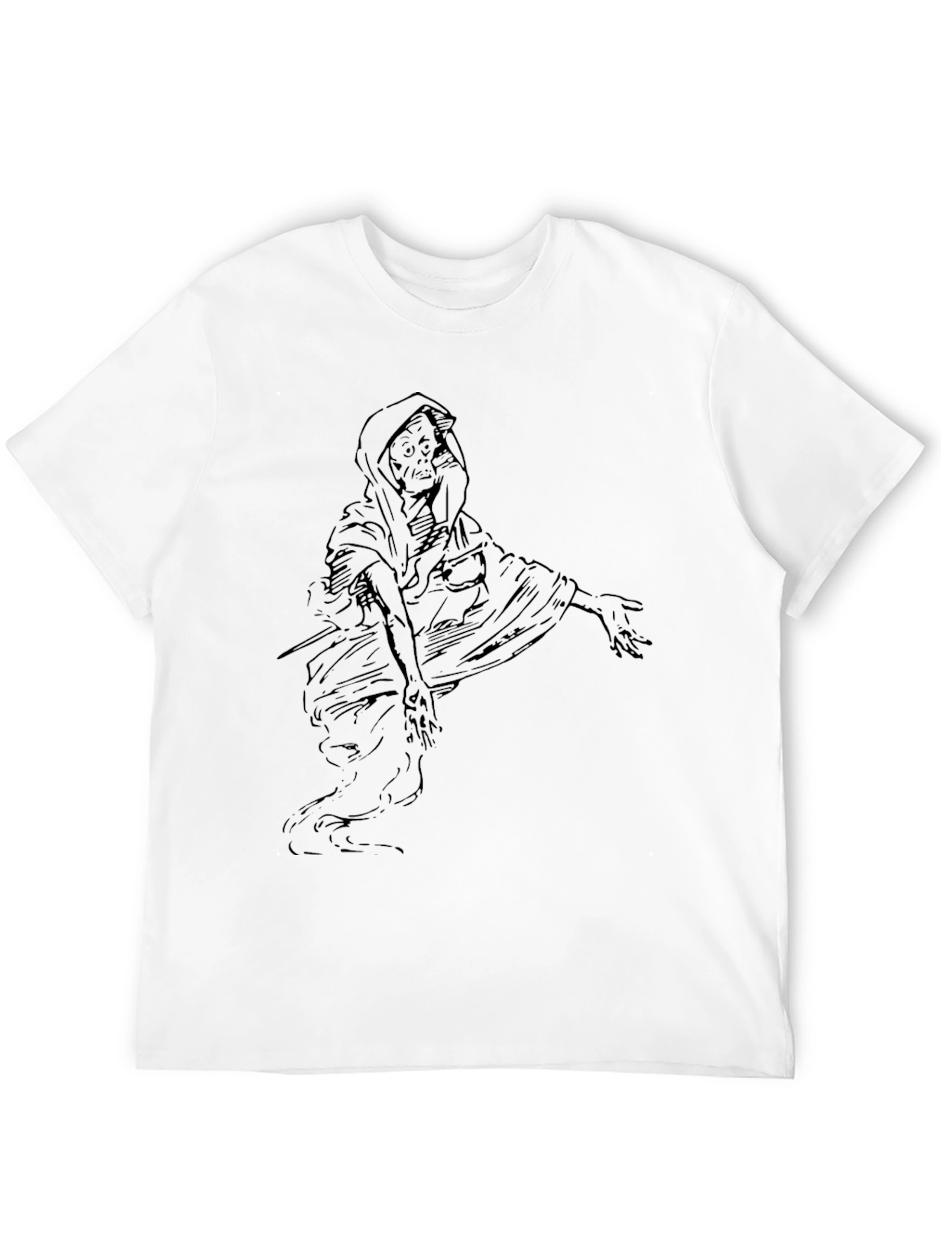 Grim Reaper Graphic Tee - Black