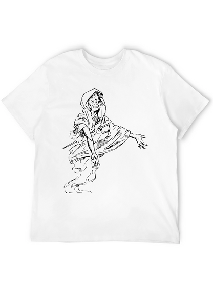 Grim Reaper Graphic Tee - Black
