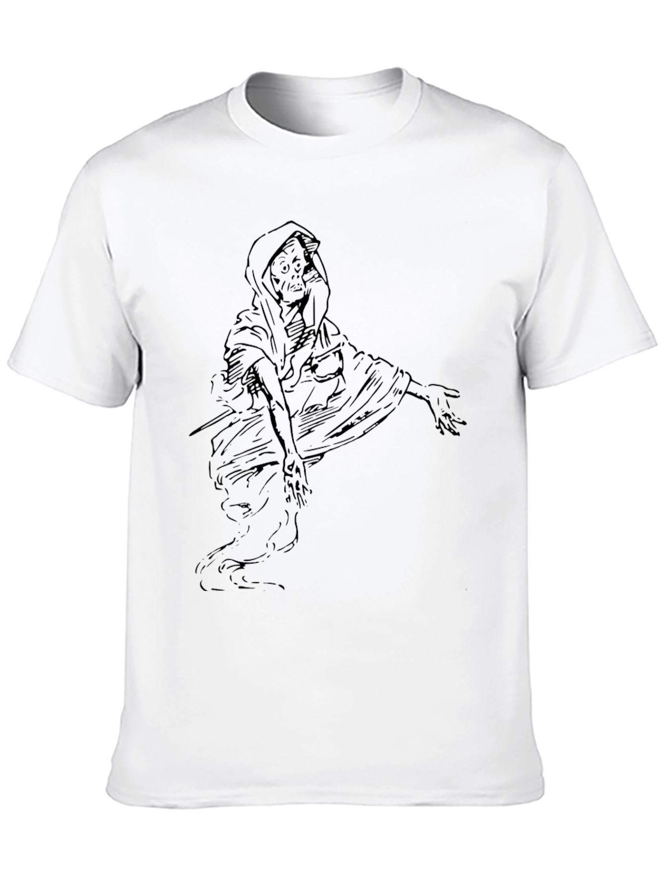 Grim Reaper Graphic Tee - Black