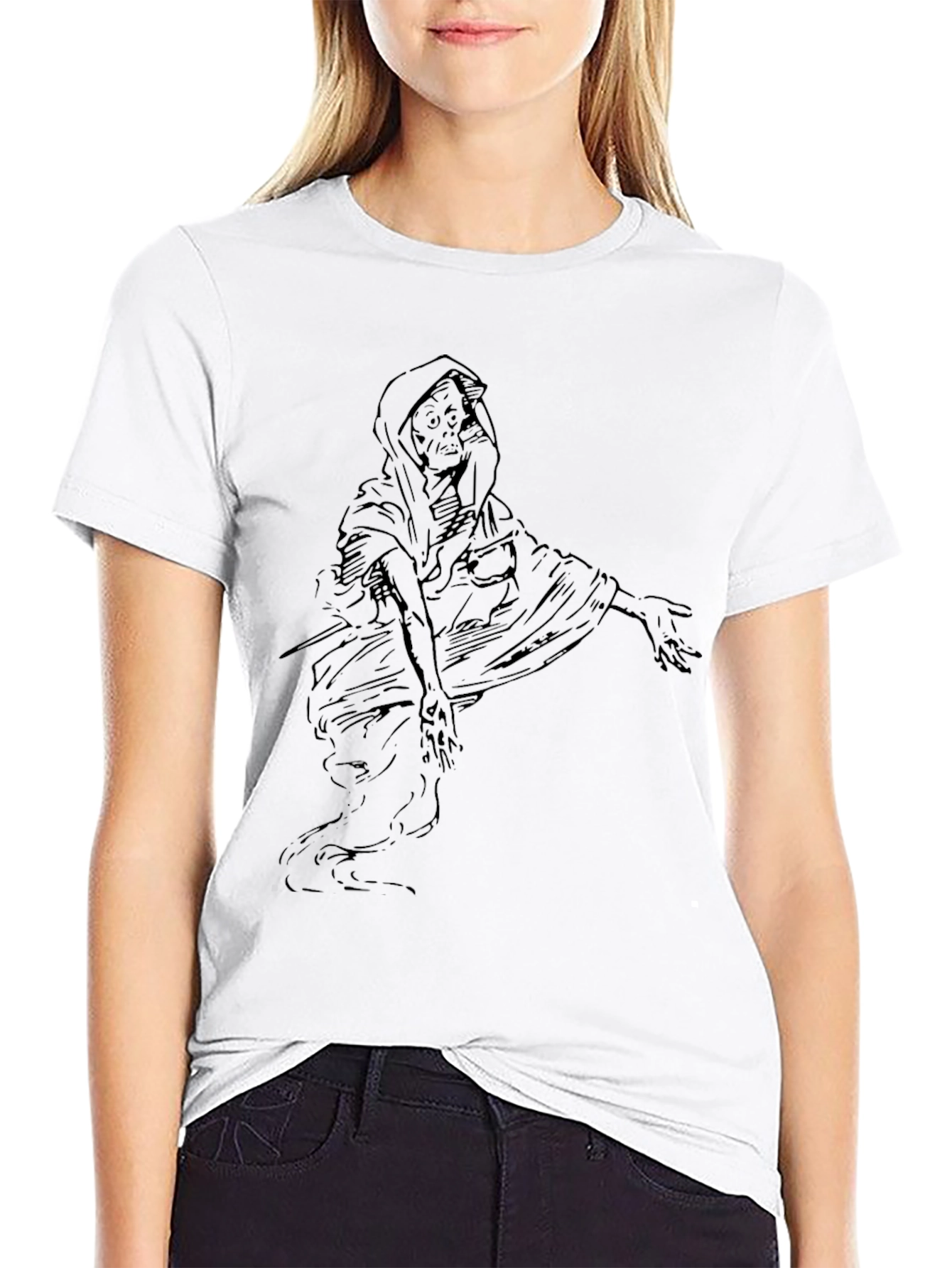 Grim Reaper Graphic Tee - Black