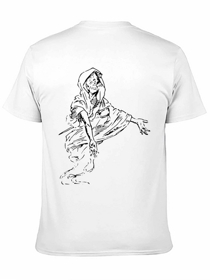 Grim Reaper Graphic Tee - Black