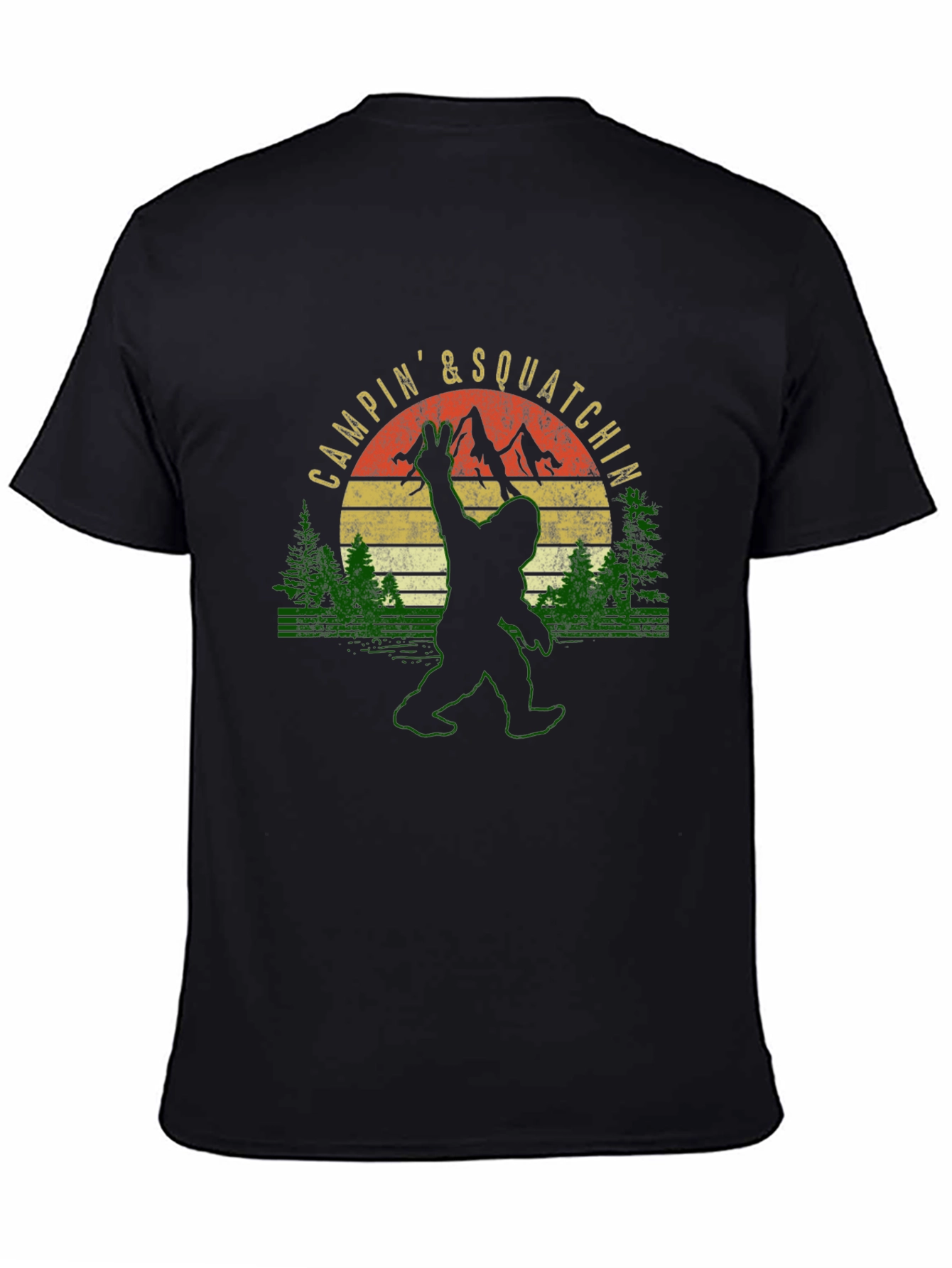Campin & Squatchin Bigfoot T-Shirt