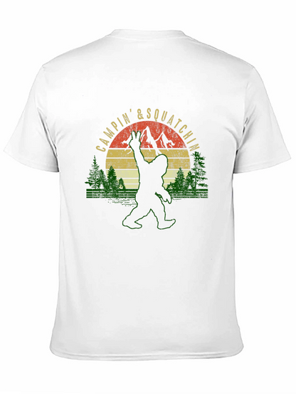 Campin & Squatchin Bigfoot T-Shirt