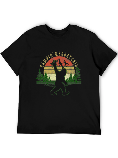 Campin & Squatchin Bigfoot T-Shirt