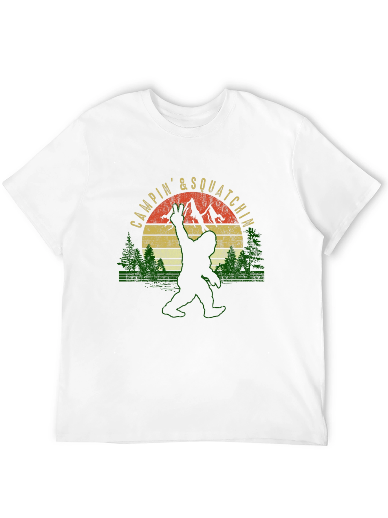 Campin & Squatchin Bigfoot T-Shirt