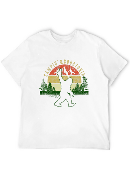 Campin & Squatchin Bigfoot T-Shirt