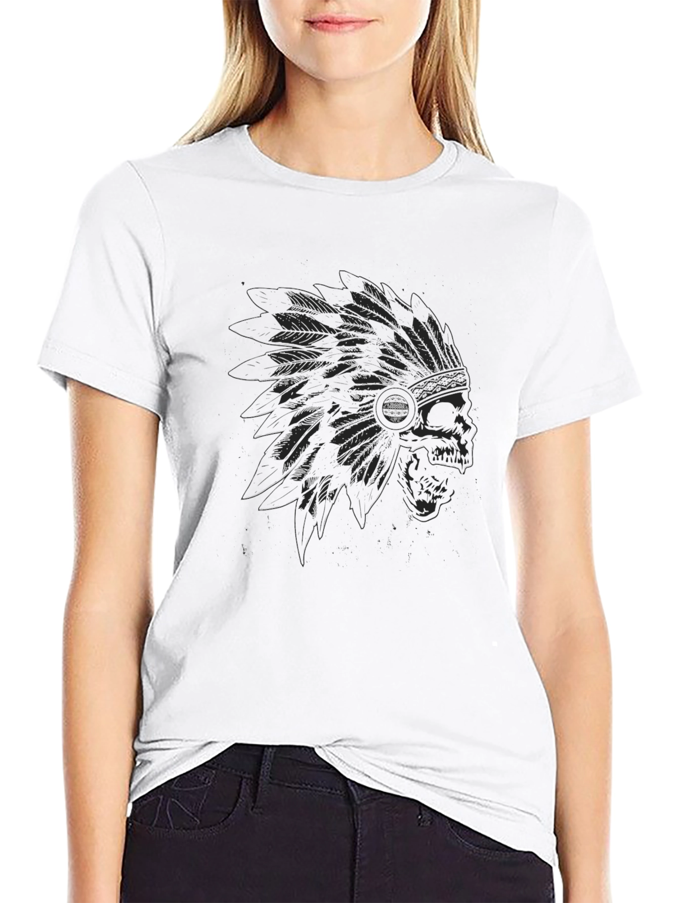 Skull Chief Black T-Shirt