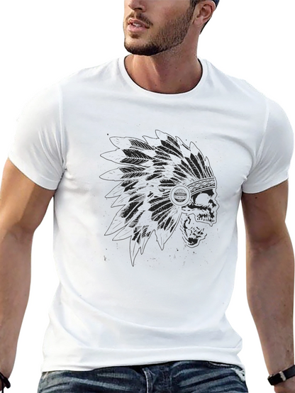 Skull Chief Black T-Shirt