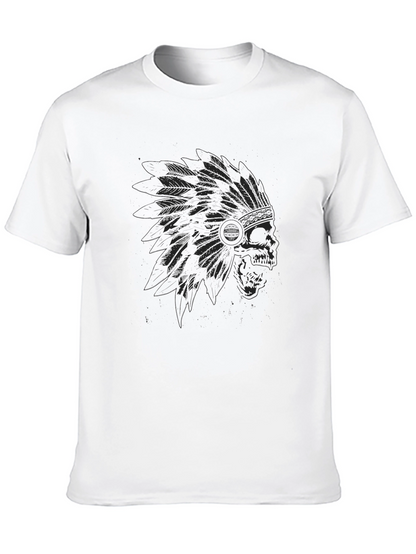 Skull Chief Black T-Shirt