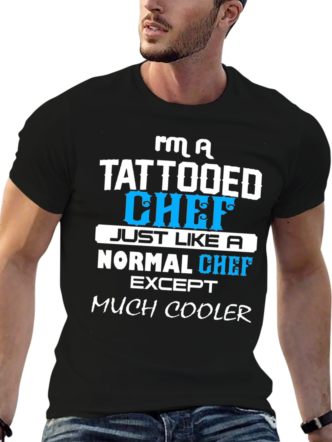 Tattooed Chef Graphic Tee - Cool Cook Apparel