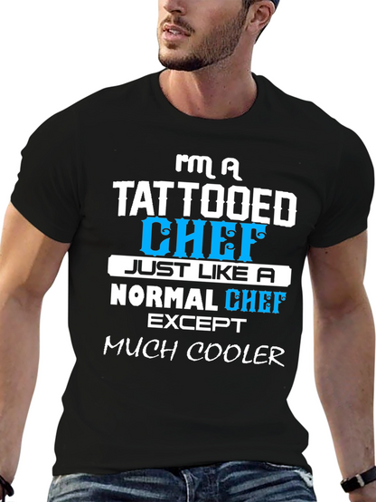 Tattooed Chef Graphic Tee - Cool Cook Apparel