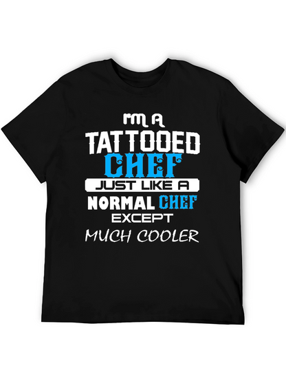 Tattooed Chef Graphic Tee - Cool Cook Apparel